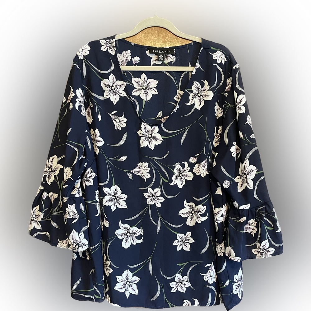 Como Black Blouse
